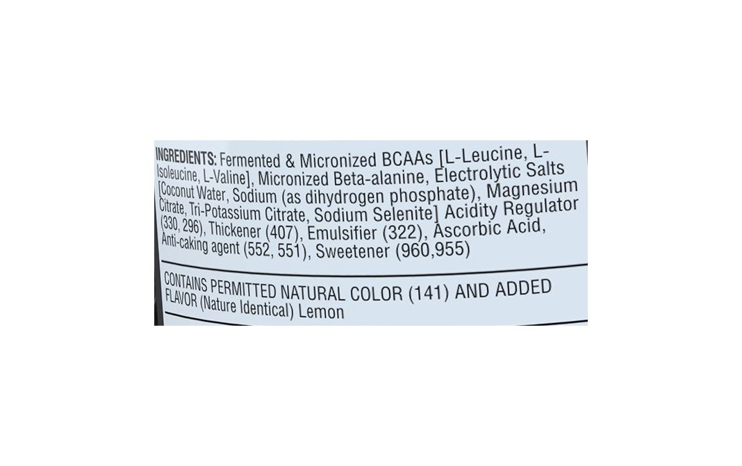 Procel Ultra-BCAA Lemon-Lime Flavor    Plastic Jar  400 grams